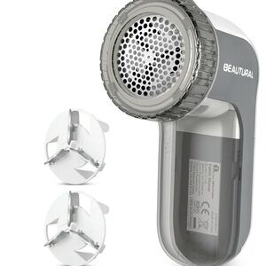 NEW IN BOX Beautural Gray Fabric Shaver De-pilling Tool